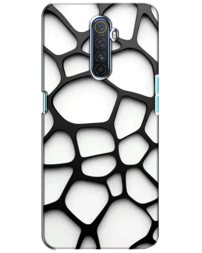 Чохол для Realme X2 Pro з картинкою «Біла об'ємна сітка» Чохол для Realme X2 Pro з картинкою «Біла об'ємна сітка»