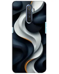 Чохол для Realme X2 Pro з картинкою «Об'ємні чорно-білі стрічки» Чохол для Realme X2 Pro з картинкою «Об'ємні чорно-білі стрічки»