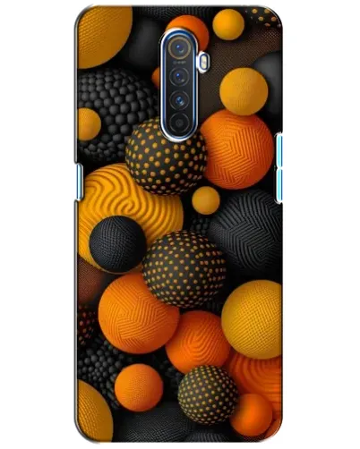 Чохол для Realme X2 Pro з картинкою «Об'ємні помаранчеві сфери» Чохол для Realme X2 Pro з картинкою «Об'ємні помаранчеві сфери»