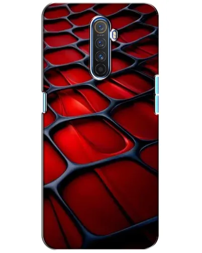 Чохол для Realme X2 Pro з картинкою «Червона глянцева сітка» Чохол для Realme X2 Pro з картинкою «Червона глянцева сітка»