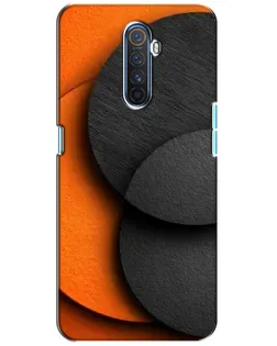 Чохол для Realme X2 Pro з картинкою «Геометрія помаранчевих кіл»