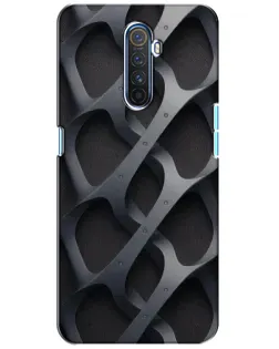 Чохол для Realme X2 Pro з картинкою «Об'ємне сіре плетіння»