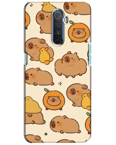 Чехол для Realme X2 Pro с картинкой «Капибары с апельсинами» Чехол для Realme X2 Pro с картинкой «Капибары с апельсинами»