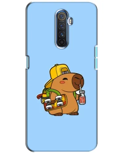 Чехол для Realme X2 Pro с картинкой «Капибара на скейте» Чехол для Realme X2 Pro с картинкой «Капибара на скейте»