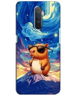 Чехол для Realme X2 Pro с картинкой «Капибара Ван Гога»
