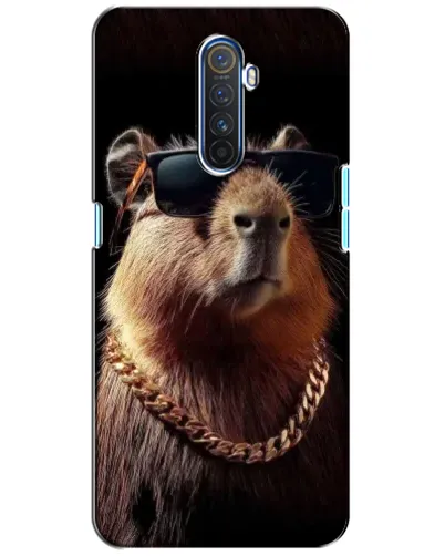 Чехол для Realme X2 Pro с картинкой «Капибара золотая цепь» Чехол для Realme X2 Pro с картинкой «Капибара золотая цепь»