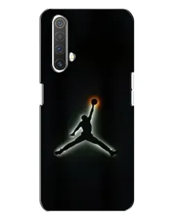 Чехол для Realme X3 с картинкой «Jordan Gradient Logo»