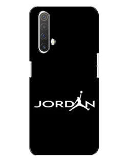 Чехол для Realme X3 с картинкой «Jordan White Logo»