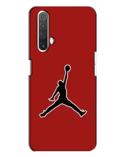 Чехол для Realme X3 с картинкой «Jordan Red Back»
