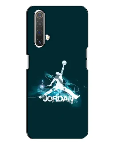 Чехол для Realme X3 с картинкой «Jordan Blue Fire» Чехол для Realme X3 с картинкой «Jordan Blue Fire»