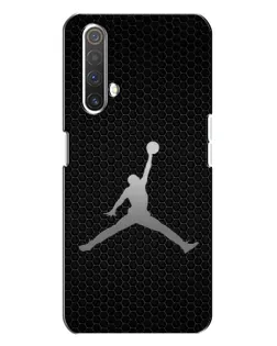Чехол для Realme X3 с картинкой «Jordan Dark Carbon»
