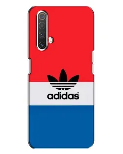 Чехол для Realme X3 с картинкой «Ретро блоки Adidas»