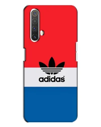 Чехол для Realme X3 с картинкой «Ретро блоки Adidas»