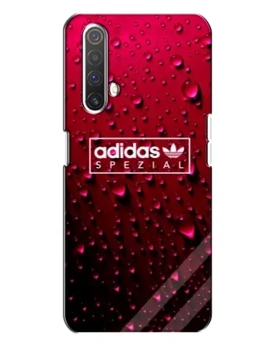 Чехол для Realme X3 с картинкой «Adidas Gold Marble»