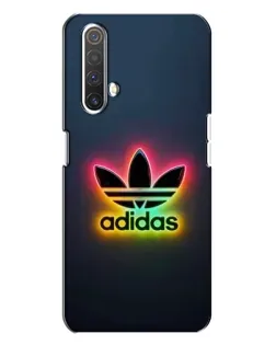 Чехол для Realme X3 с картинкой «Неоновый Adidas»