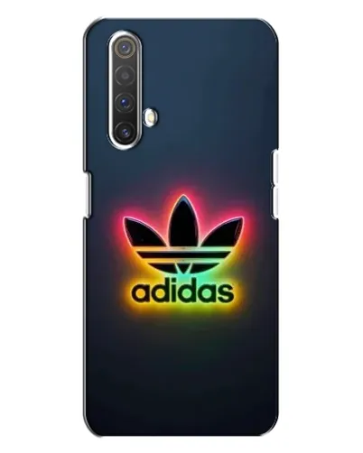 Чехол для Realme X3 с картинкой «Неоновый Adidas»
