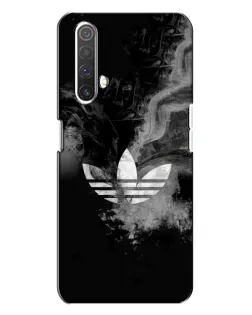 Чехол для Realme X3 с картинкой «Абстрактный дым Adidas»