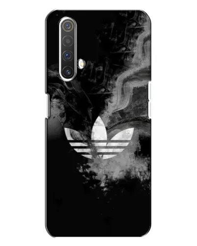 Чехол для Realme X3 с картинкой «Абстрактный дым Adidas»