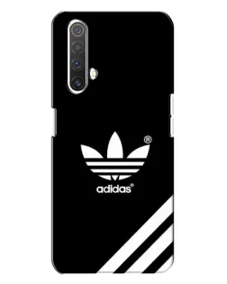 Чехол для Realme X3 с картинкой «Adidas с диагональными полосами»