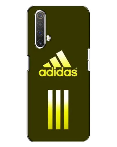 Чехол для Realme X3 с картинкой «Оливковый градиент Adidas»
