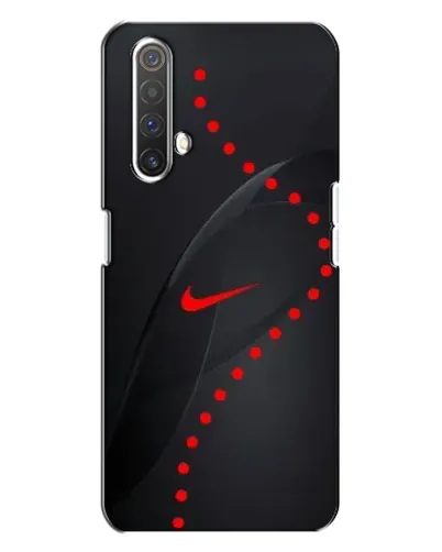 Чехол для Realme X3 с картинкой «Абстрактный дизайн Nike»