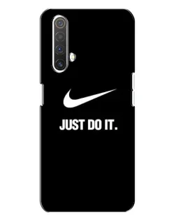 Чехол для Realme X3 с картинкой «Классический принт Nike»