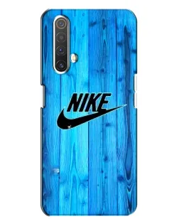 Чехол для Realme X3 с картинкой «Голубое дерево Nike»