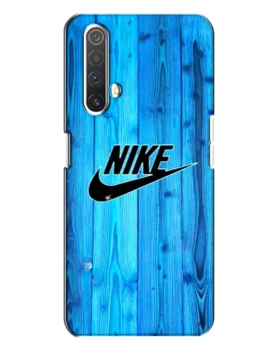 Чехол для Realme X3 с картинкой «Голубое дерево Nike»