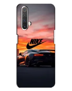 Чехол для Realme X3 с картинкой «Nike и суперкар»