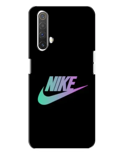 Чехол для Realme X3 с картинкой «Nike — городская ночь»
