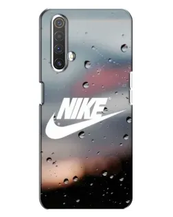 Чехол для Realme X3 с картинкой «Nike в стиле ретро»