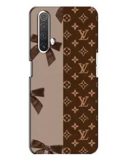Чехол для Realme X3 с картинкой «Louis Vuitton — банты»