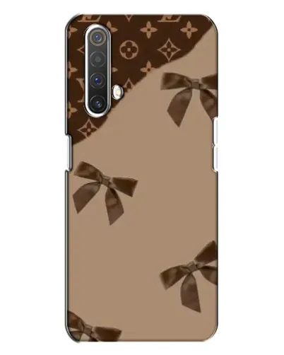 Чехол для Realme X3 с картинкой «LV — кофейный атлас»