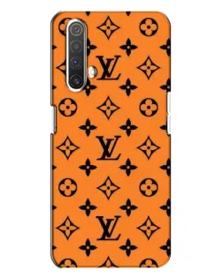 Чехол для Realme X3 с картинкой «Оранжевый стиль LV»