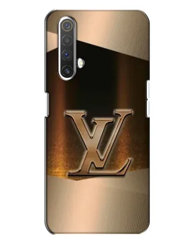 Чехол для Realme X3 с картинкой «LV — золотое сияние»
