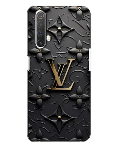 Чехол для Realme X3 с картинкой «Кожаная текстура LV»