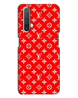 Чехол для Realme X3 с картинкой «Яркий паттерн LV»