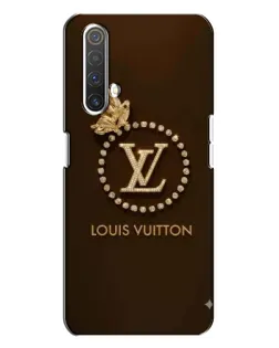 Чехол для Realme X3 с картинкой «LV — золотая печать»