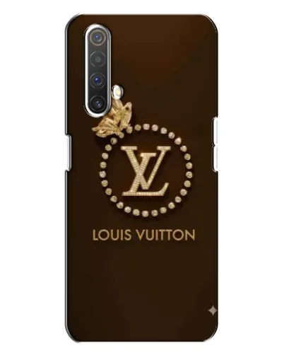 Чехол для Realme X3 с картинкой «LV — золотая печать»