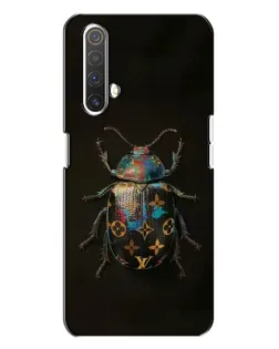 Чехол для Realme X3 с картинкой «LV — мраморный принт»