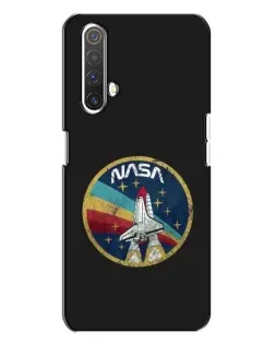 Чехол для Realme X3 с картинкой «NASA — эмблема миссии»