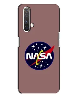 Чехол для Realme X3 с картинкой «NASA — ретро космос»