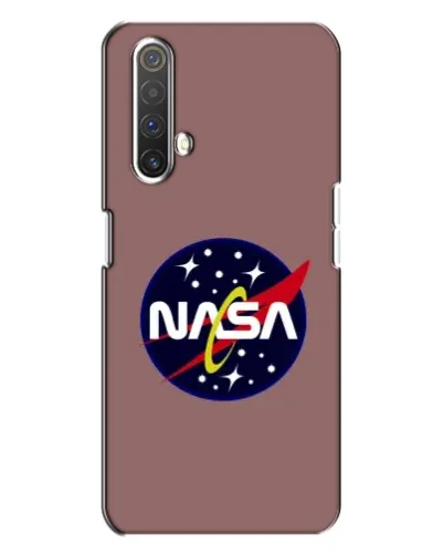 Чехол для Realme X3 с картинкой «NASA — ретро космос»