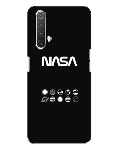 Чехол для Realme X3 с картинкой «NASA — технический принт»