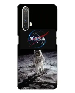 Чехол для Realme X3 с картинкой «Астронавт на Луне»