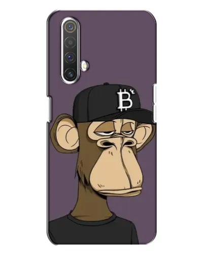 Чехол для Realme X3 с картинкой «Bored Ape в кепке»