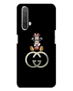Чехол для Realme X3 с картинкой «Минни Маус на лого»