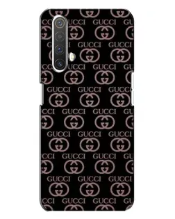 Чехол для Realme X3 с картинкой «Классическая монограмма Gucci»
