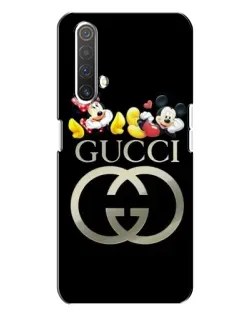 Чехол для Realme X3 с картинкой «Gucci — герои Disney»