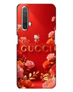 Чехол для Realme X3 с картинкой «Gucci — золотой сад»